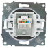 Розетка компьютерная встраиваемая Onekey Florence RJ45 UTP cat 5 цвет серый