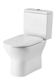 Унитаз-компакт Roca Faro горизонтальный выпуск двойной слив