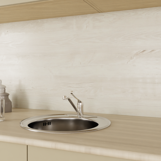 Смеситель для кухни Esko Dhaka общая высота 16.3 см цвет хром