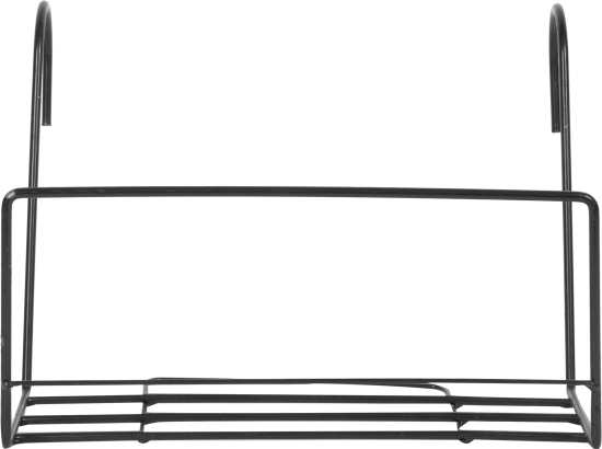 Держатель для балконного ящика универсальный, цвет чёрный