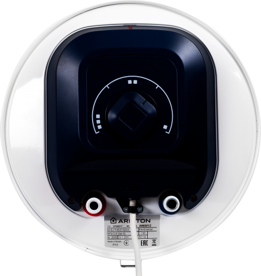 Накопительный водонагреватель электрический 30 л Ariston BLU1 R ABS Slim 3700617 2 кВт эмалированная сталь мокрый ТЭН