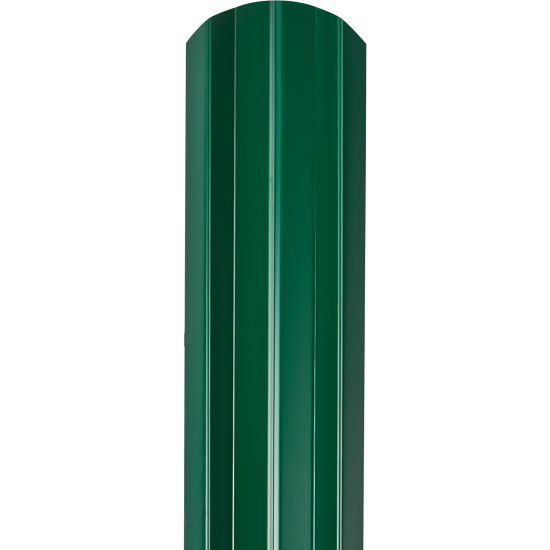 Штакетник GrandLine М-образный фигурный 1.5м зеленый