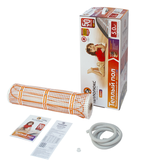 Нагревательный мат для теплого пола Теплолюкс Tropix 5 м2 800 Вт