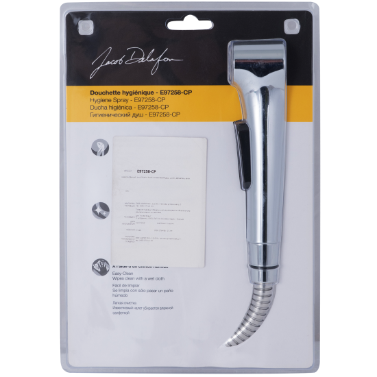 Гигиенический душ Jacob Delafon Elate E97258-CP цвет хром