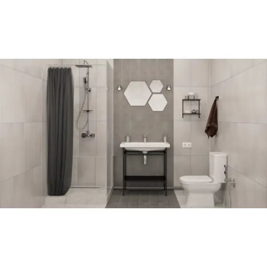 Планка 5 крючков Март Ferro цвет чёрный