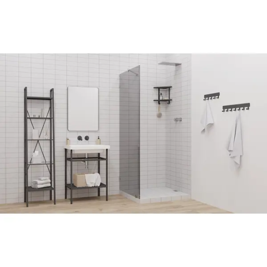 Планка 7 крючков Март Ferro цвет чёрный