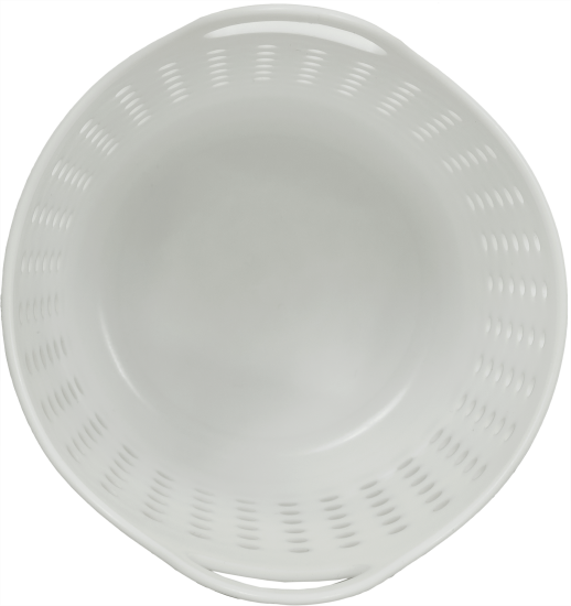 Корзинка для мелочей 11x10x8.5 см пластик цвет белый