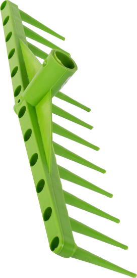 Грабли сенные ПАВЛОВСКАЯ ЗАРЯ 22 зуба пластик без черенка