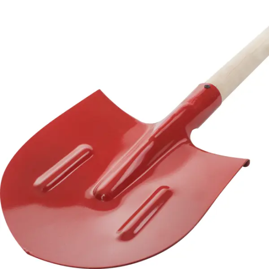 Лопата штыковая ПАВЛОВСКАЯ ЗАРЯ 117 см сталь, с черенком