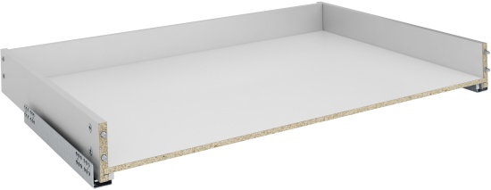 Ящик выдвижной Delinia 75.2x8.1x51.1 см ЛДСП цвет серый