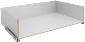 Ящик выдвижной Delinia 75.2x17.7x51.1 см ЛДСП цвет серый