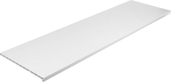 Подоконник ПВХ 2000x600 мм цвет белый