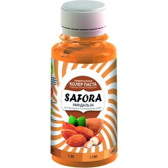 Колеровочная паста SAFORA 04