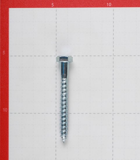 Болт сантехнический 8х70 мм DIN 571 оцинкованный (20 шт.)