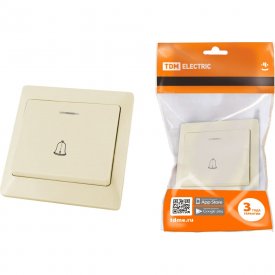 Кнопка для звонка TDM ELECTRIC SQ1823-0108