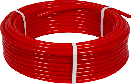 Труба из сшитого полиэтилена для теплого пола Equation PE-Xb 16x2.0 мм PN16 бухта 50 м красная