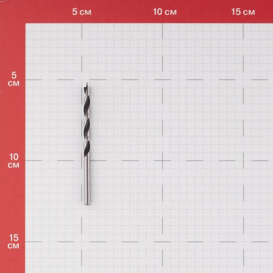 Сверло по дереву спиральное Vira 4х75 мм (552004)