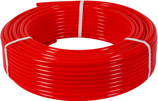 Труба из сшитого полиэтилена для теплого пола Equation PE-Xb 16x2.0 мм PN16 бухта 100 м красная