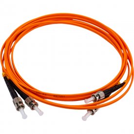 Волоконно-оптический шнур Hyperline FC-D2-62-ST/PR-ST/PR-H-3M-LSZH-OR