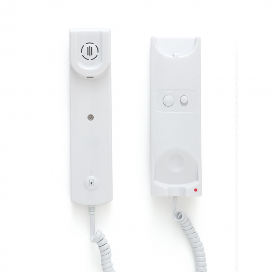 Трубка для координатного подъездного домофона Vizit УКП12 цвет белый