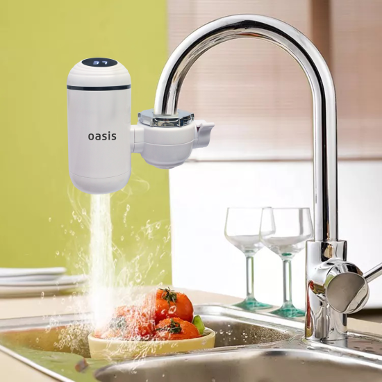 Проточный водонагреватель электрический Oasis NP-W 3.3 кВт белый