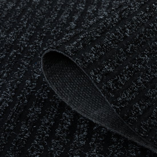 Дорожка ковровая «Гранада 78», 1 м, цвет чёрный