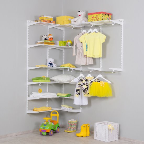 Направляющая навесная НСХ 55.6 см сталь цвет белый