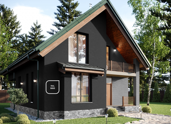 Краска фасадная Tikkivala Facade Acrylate глубокоматовая цвет белый база A 9 л
