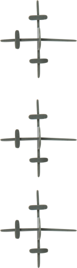 Крестики многоразовые с держателем Спец-1870 1 мм, 100 шт.