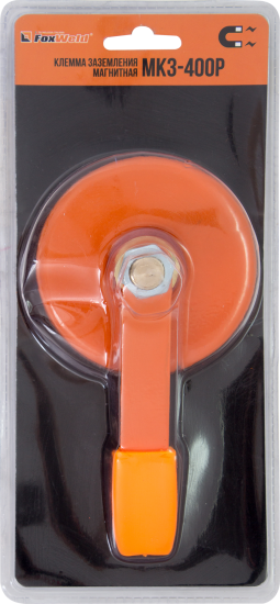 Клемма заземления Foxweld МКЗ-400Р магнитная