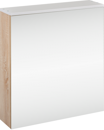 Шкаф зеркальный подвесной «Руан» 60x70 см