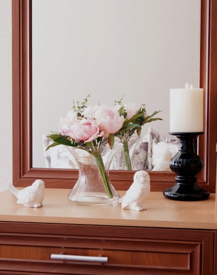 Ваза Келли 2 большая стекло цвет прозрачный