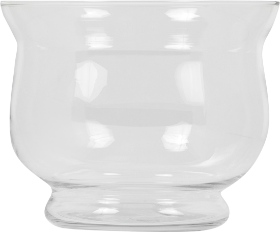 Ваза Бейли 2 большая стекло цвет прозрачный