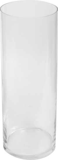 Ваза напольная Падерборн 40 см стекло цвет прозрачный