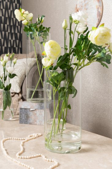 Ваза Падерборн 30 см цвет прозрачный