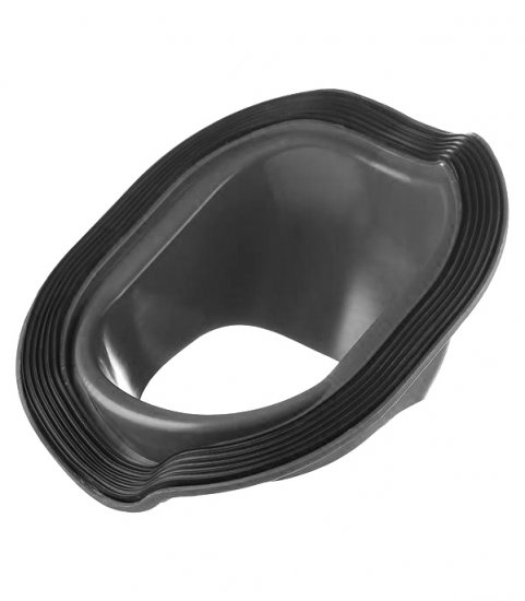 Проходной элемент Поливент для готовой кровли из металлочерепицы серый RAL 7015