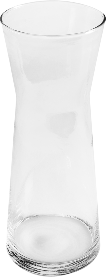 Ваза Элс стекло цвет прозрачный 26см