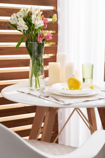 Ваза Элс стекло цвет прозрачный 26см