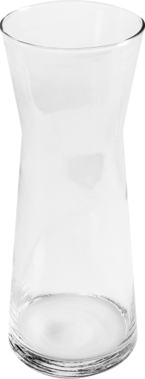 Ваза Элс стекло цвет прозрачный 26см