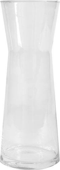 Ваза Элс стекло цвет прозрачный 26см