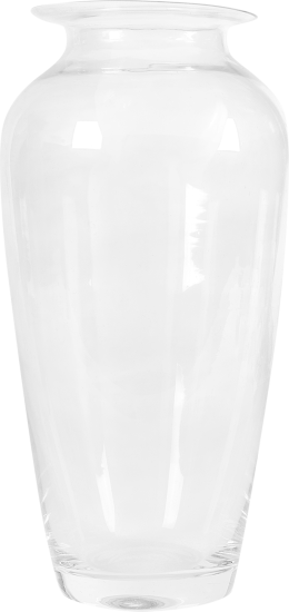 Ваза Мальвина малая стекло цвет прозрачный 31см