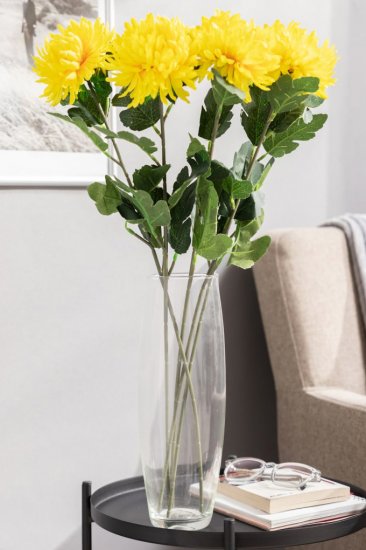 Ваза Вероника стекло цвет прозрачный 31см