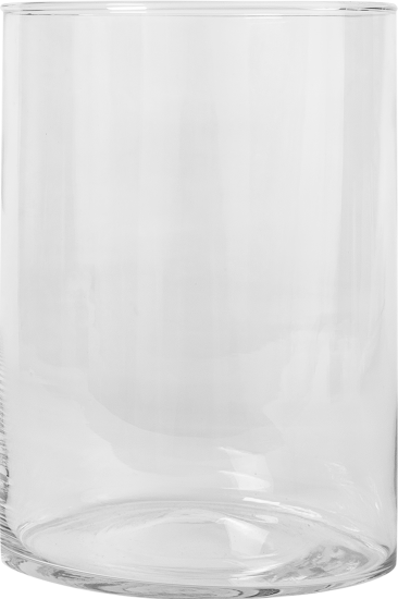 Ваза напольная Падерборн 20 см стекло цвет прозрачный