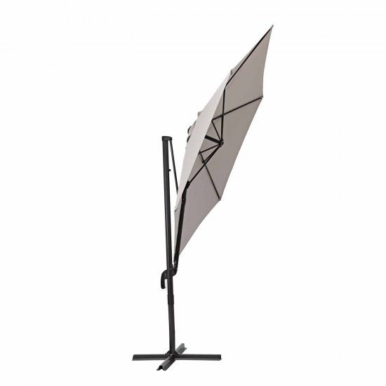 Зонт с боковой опорой Naterial Avea ø290 h251 см шестигранный бежевый