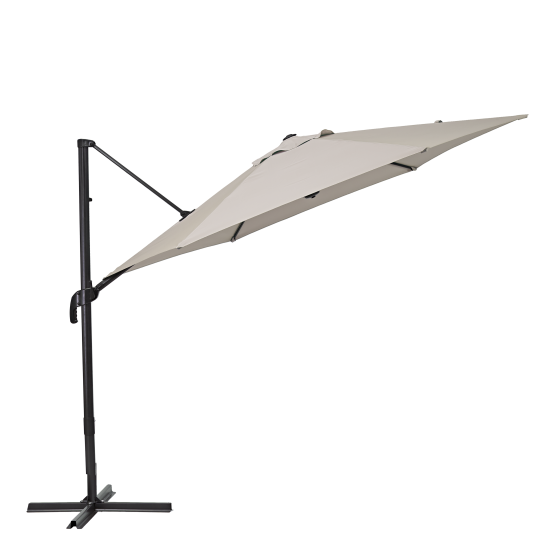 Зонт с боковой опорой Naterial Avea ø290 h251 см шестигранный бежевый