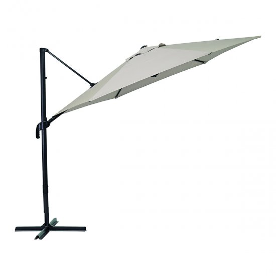 Зонт с боковой опорой Naterial Avea ø290 h251 см шестигранный бежевый