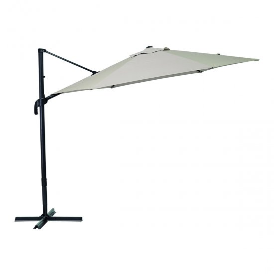 Зонт с боковой опорой Naterial Avea ø290 h251 см шестигранный бежевый