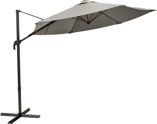 Зонт с боковой опорой Naterial Avea ø290 h251 см шестигранный бежевый