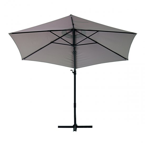 Зонт с боковой опорой Naterial Avea ø290 h251 см шестигранный бежевый