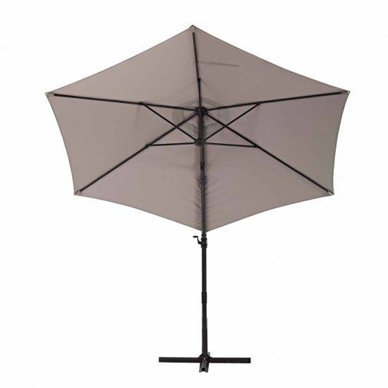 Зонт с боковой опорой Naterial Avea ø290 h251 см шестигранный бежевый